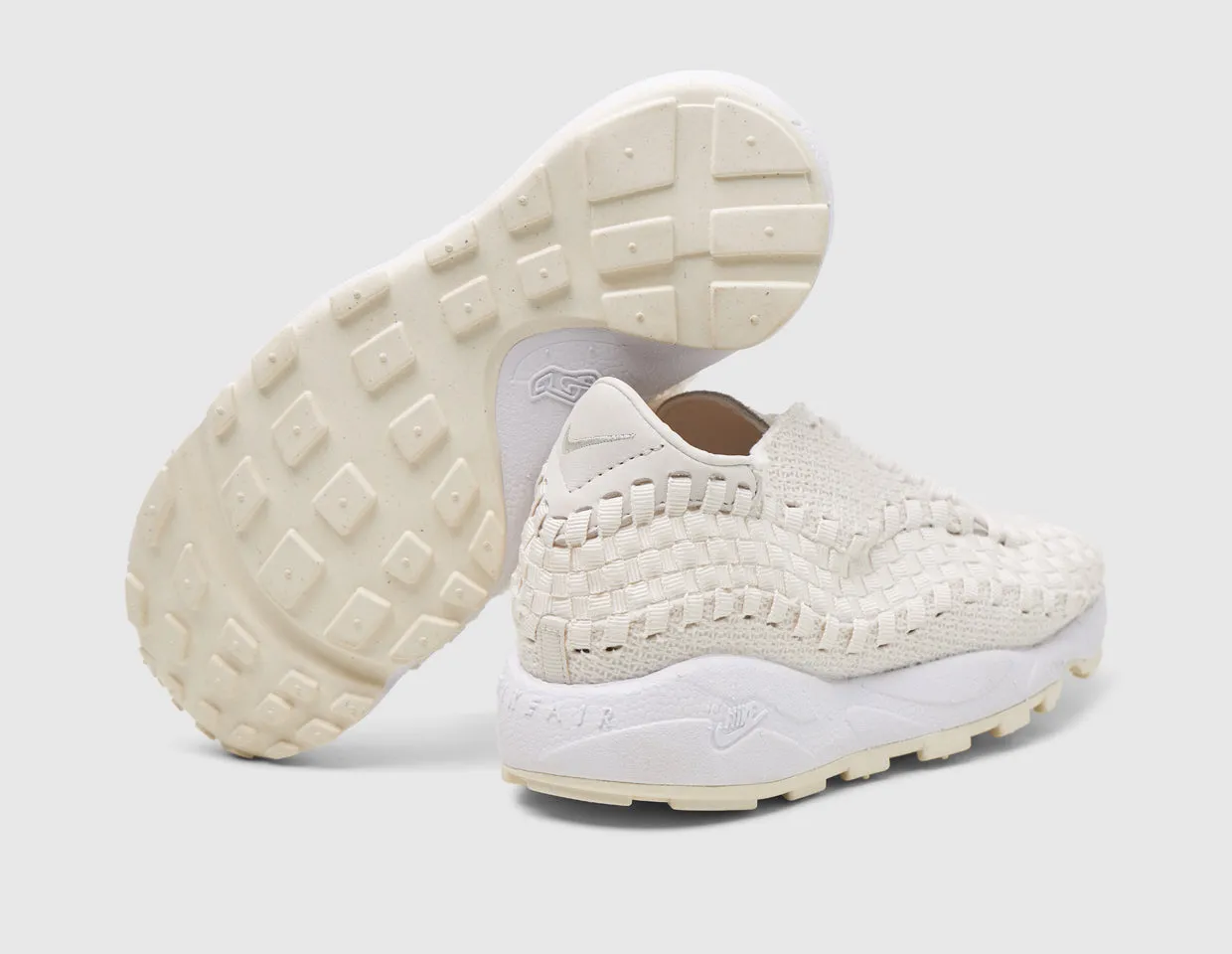 Nike Women's Air Footscape Woven Phantom / Light Bone - White