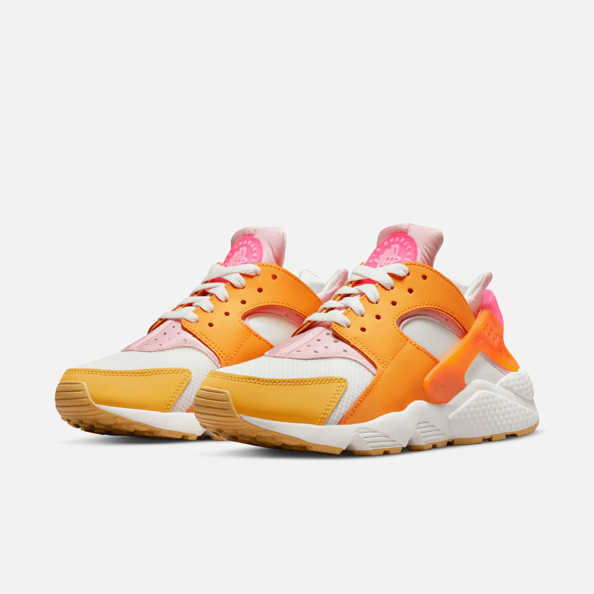 Nike Women's Air Huarache White Orange