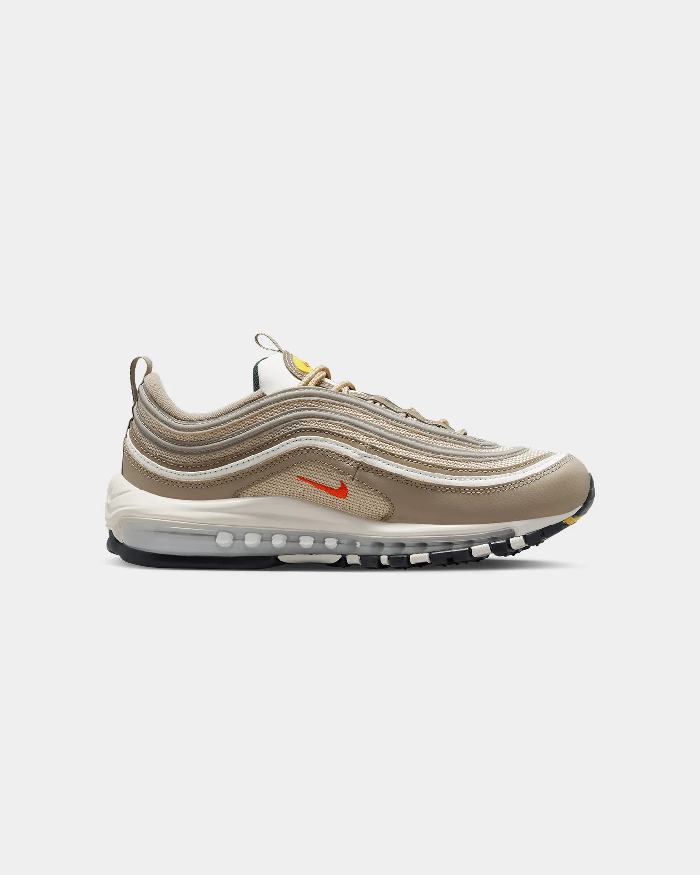 Nike Women's Air Max 97 SE Khaki/Picante Red/Sesame Sail