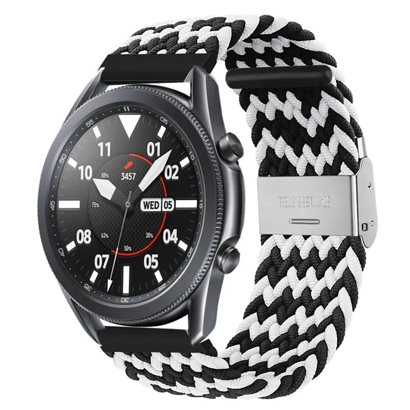 Nylon Braided Loop Watch Straps Compatible with the Timex 22mm Range