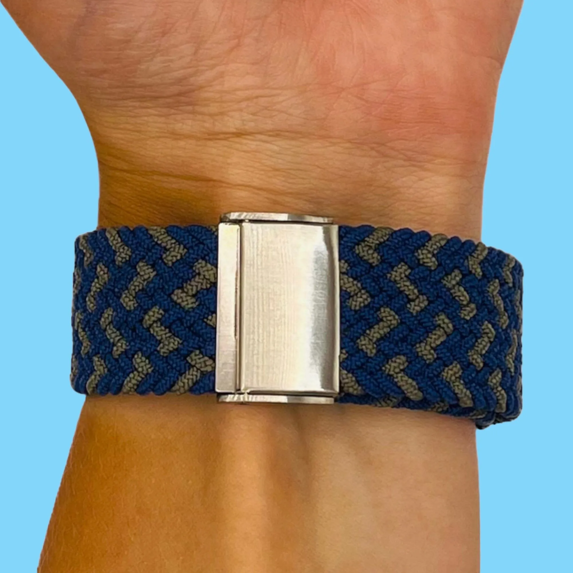 Nylon Braided Loop Watch Straps Compatible with the Timex 22mm Range