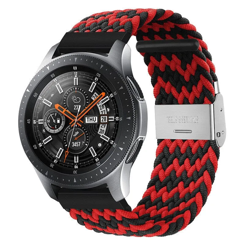 Nylon Braided Loop Watch Straps Compatible with the Timex 22mm Range