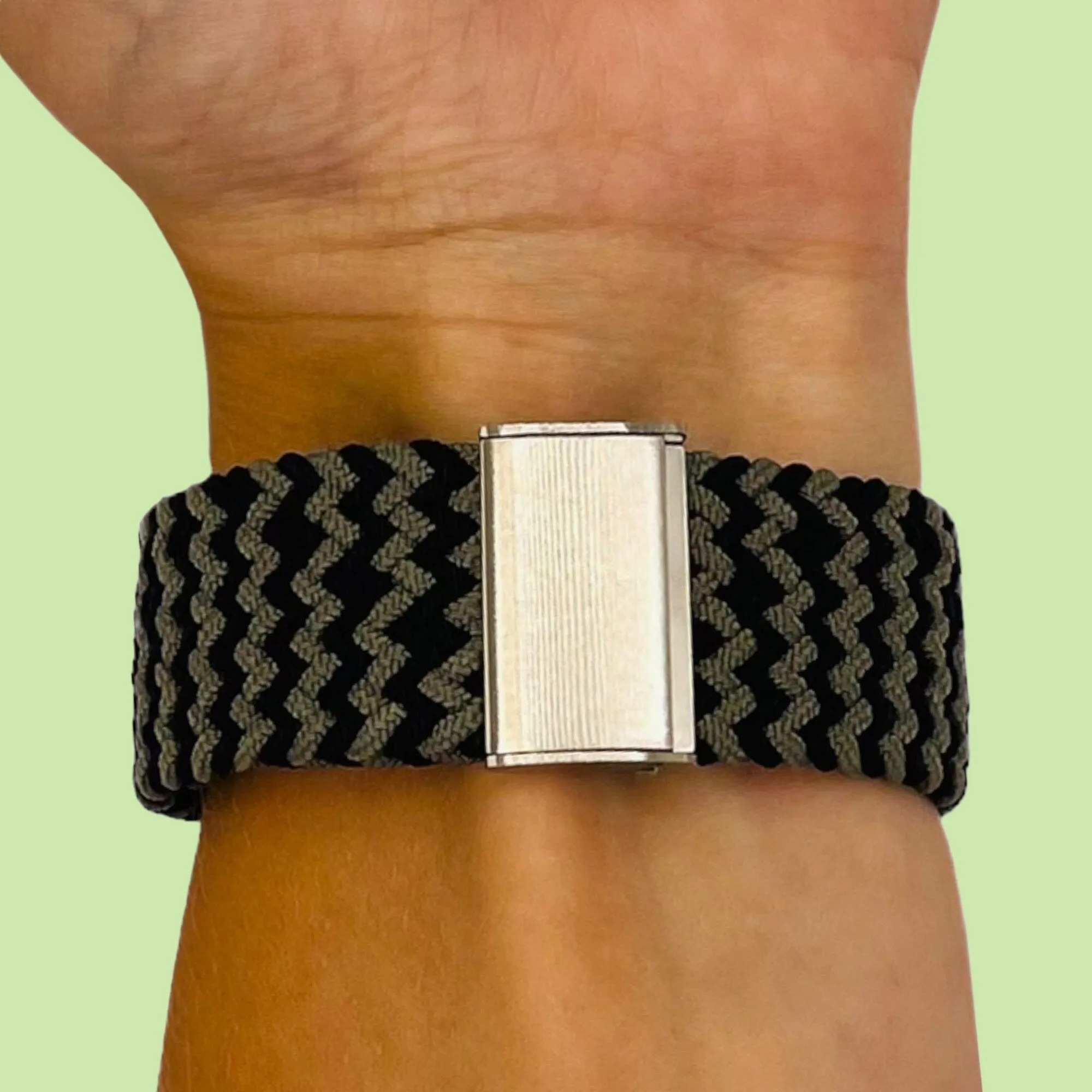 Nylon Braided Loop Watch Straps Compatible with the Timex 22mm Range