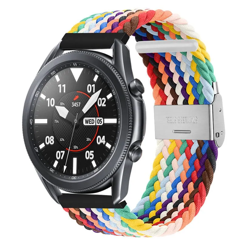 Nylon Braided Loop Watch Straps Compatible with the Timex 22mm Range