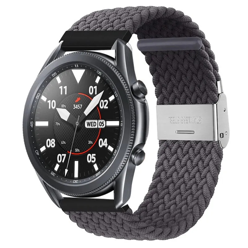 Nylon Braided Loop Watch Straps Compatible with the Timex 22mm Range