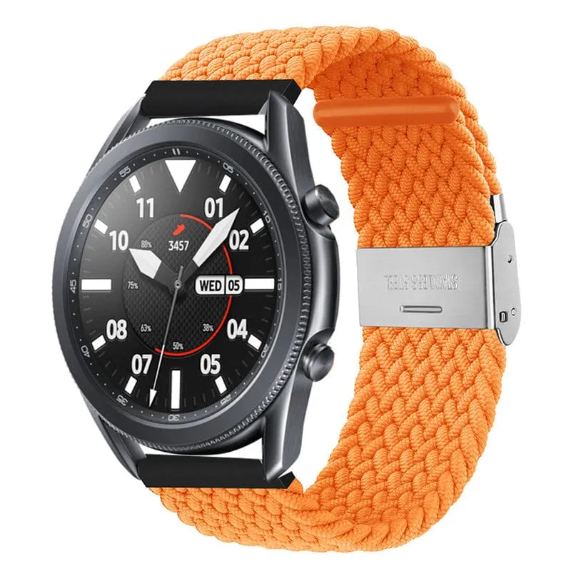 Nylon Braided Loop Watch Straps Compatible with the Timex 22mm Range