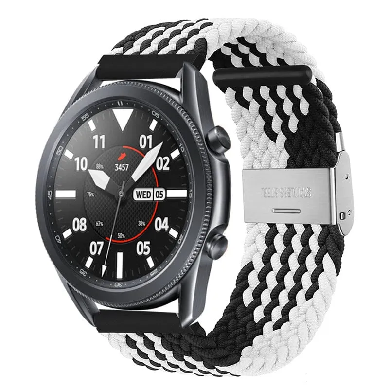 Nylon Braided Loop Watch Straps Compatible with the Timex 22mm Range