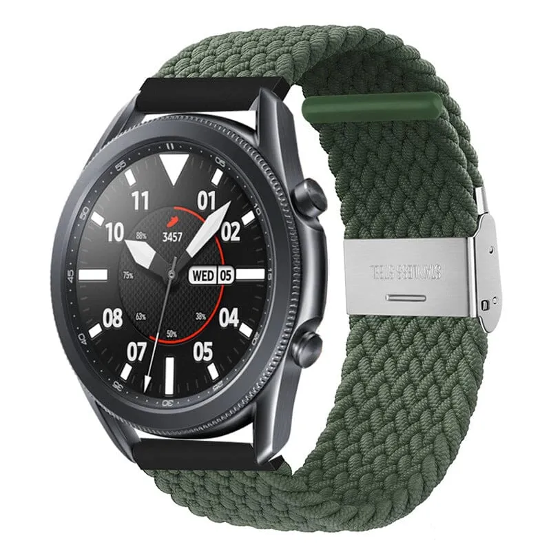 Nylon Braided Loop Watch Straps Compatible with the Timex 22mm Range