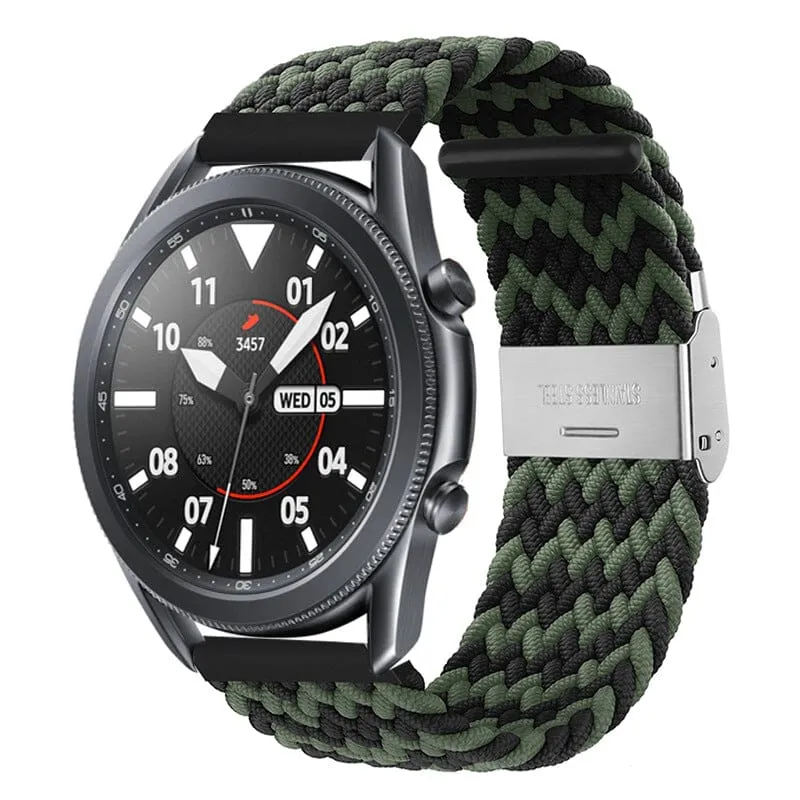 Nylon Braided Loop Watch Straps Compatible with the Timex 22mm Range