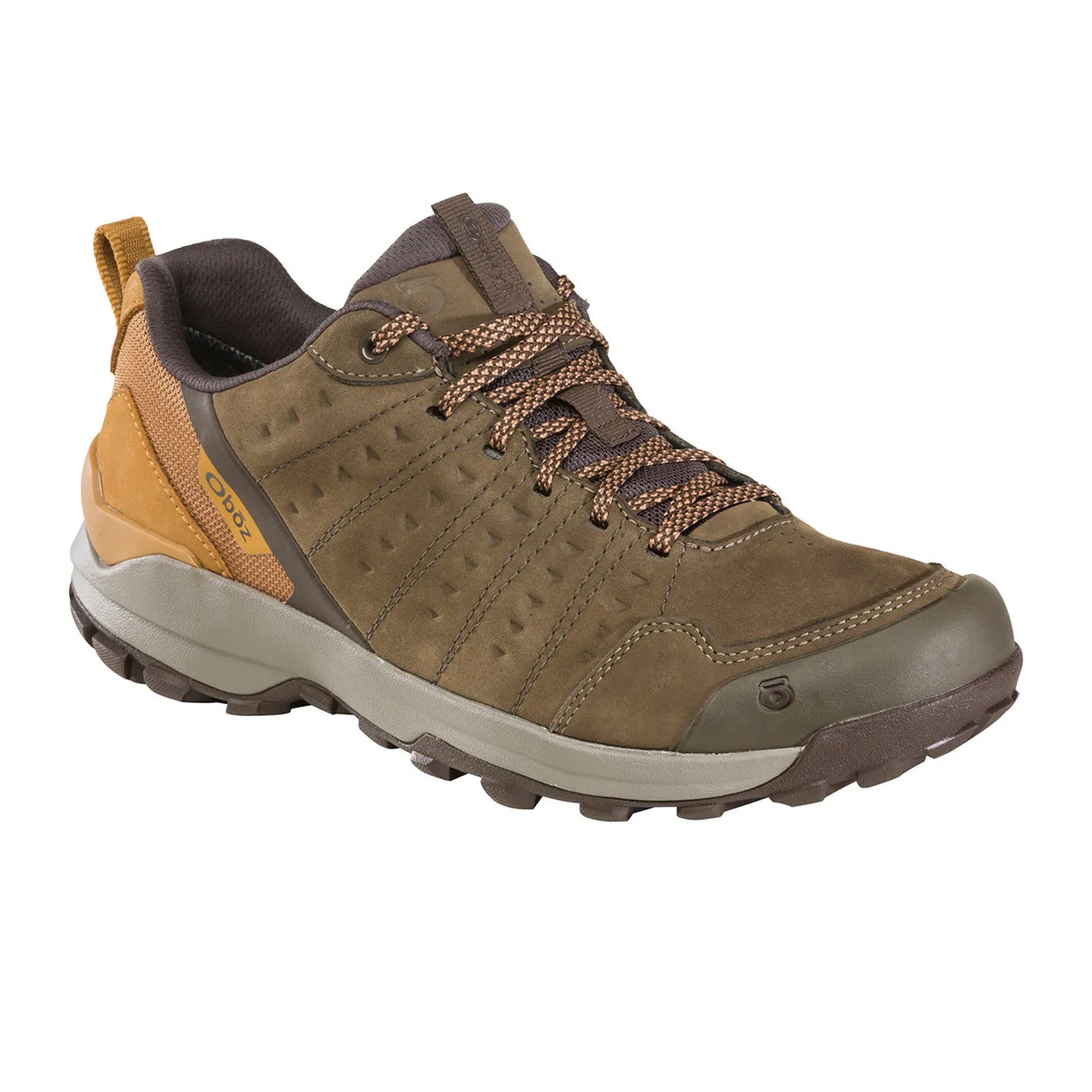 Oboz Sypes Low Leather B-DRY Hiking Shoe (Men) - Wood