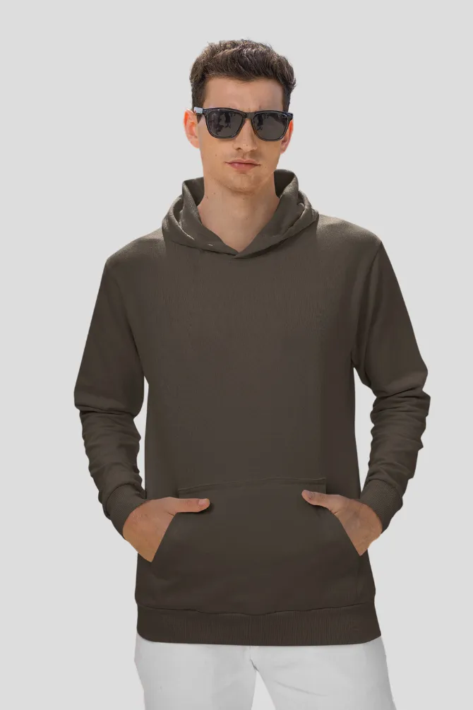 Olive Green Hoodie for men