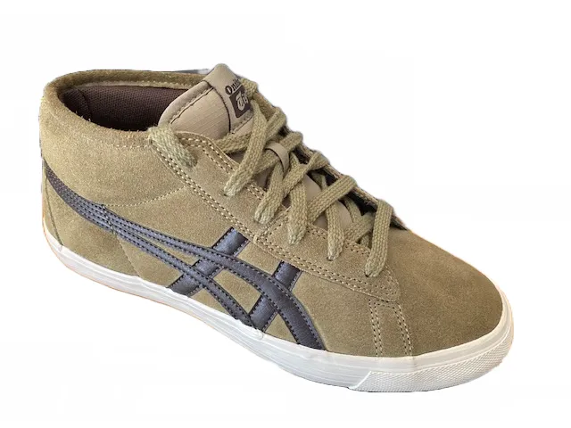 Onitsuka Tiger scarpa sneakers da uomo Fader D3Q2L 8128 oliva-marrone