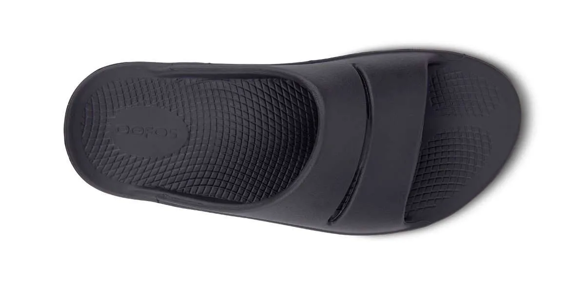 OOFOS Mens OOahh Slide Black