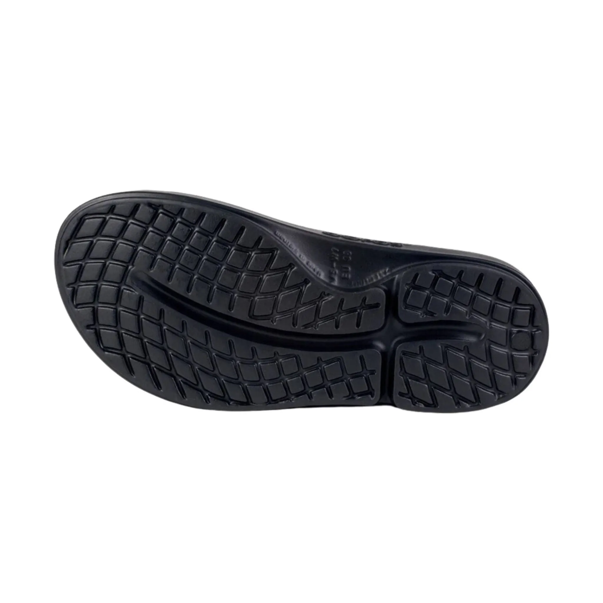 OOfos Women's OOahh Luxe Slide - Midnight Spectre