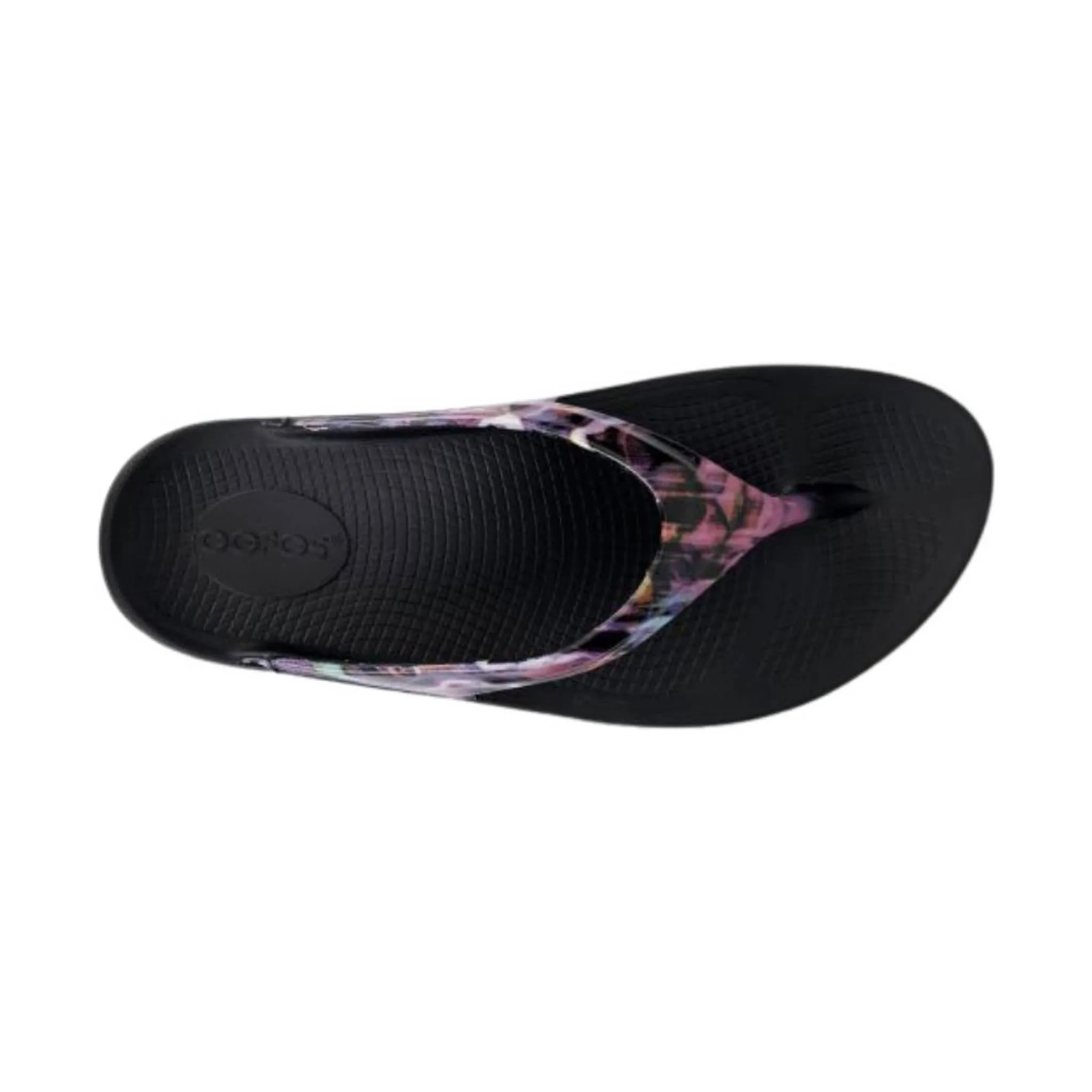 OOfos Women's OOlala Limited Flip Flops - Neon Rose