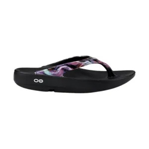 OOfos Women's OOlala Limited Flip Flops - Neon Rose