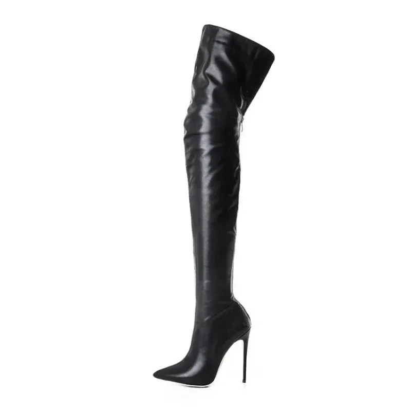 Over The Knee High Heel Boots