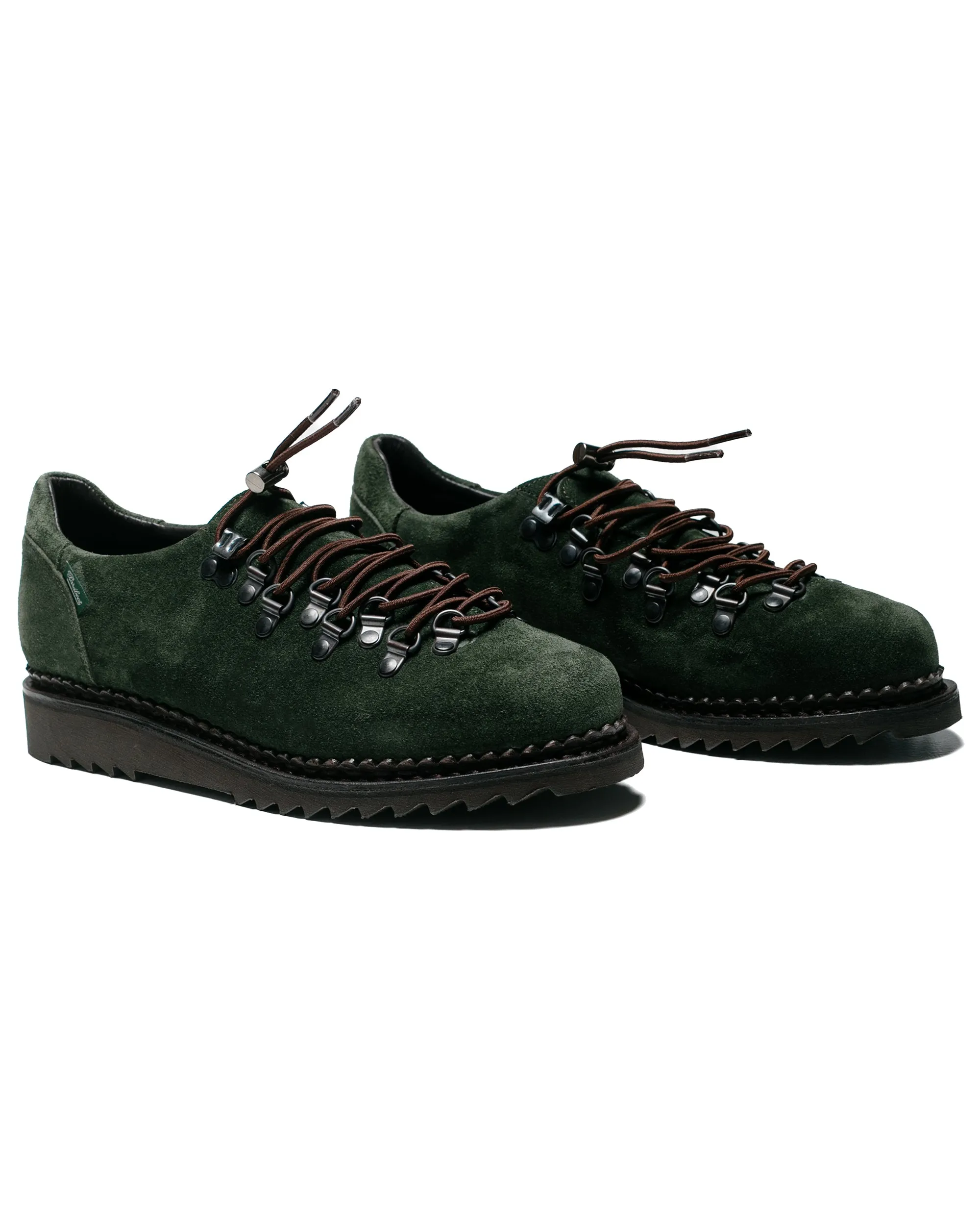 Paraboot x Engineered Garments Clusaz Velours Green