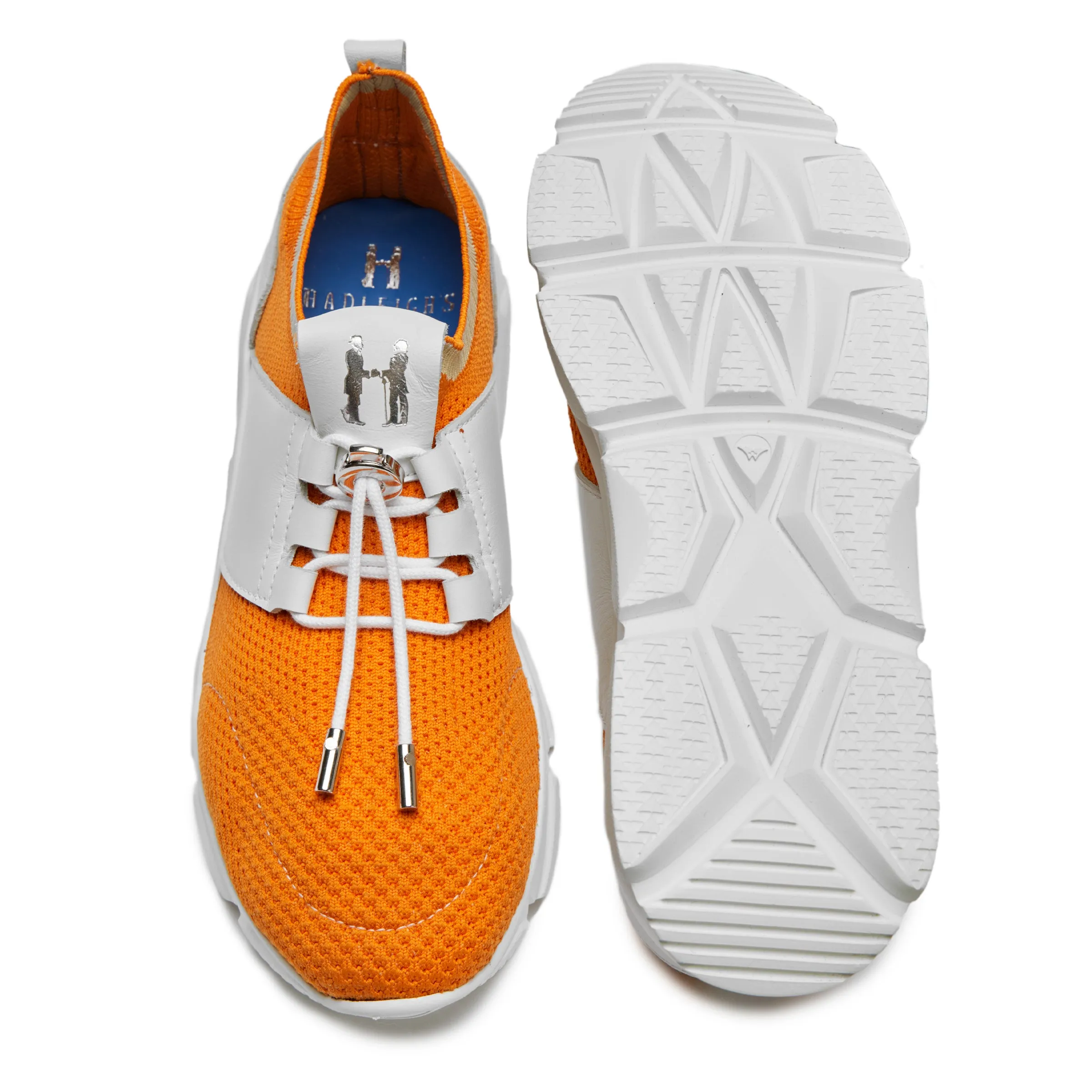 Peter Mesh Sneaker in Orange