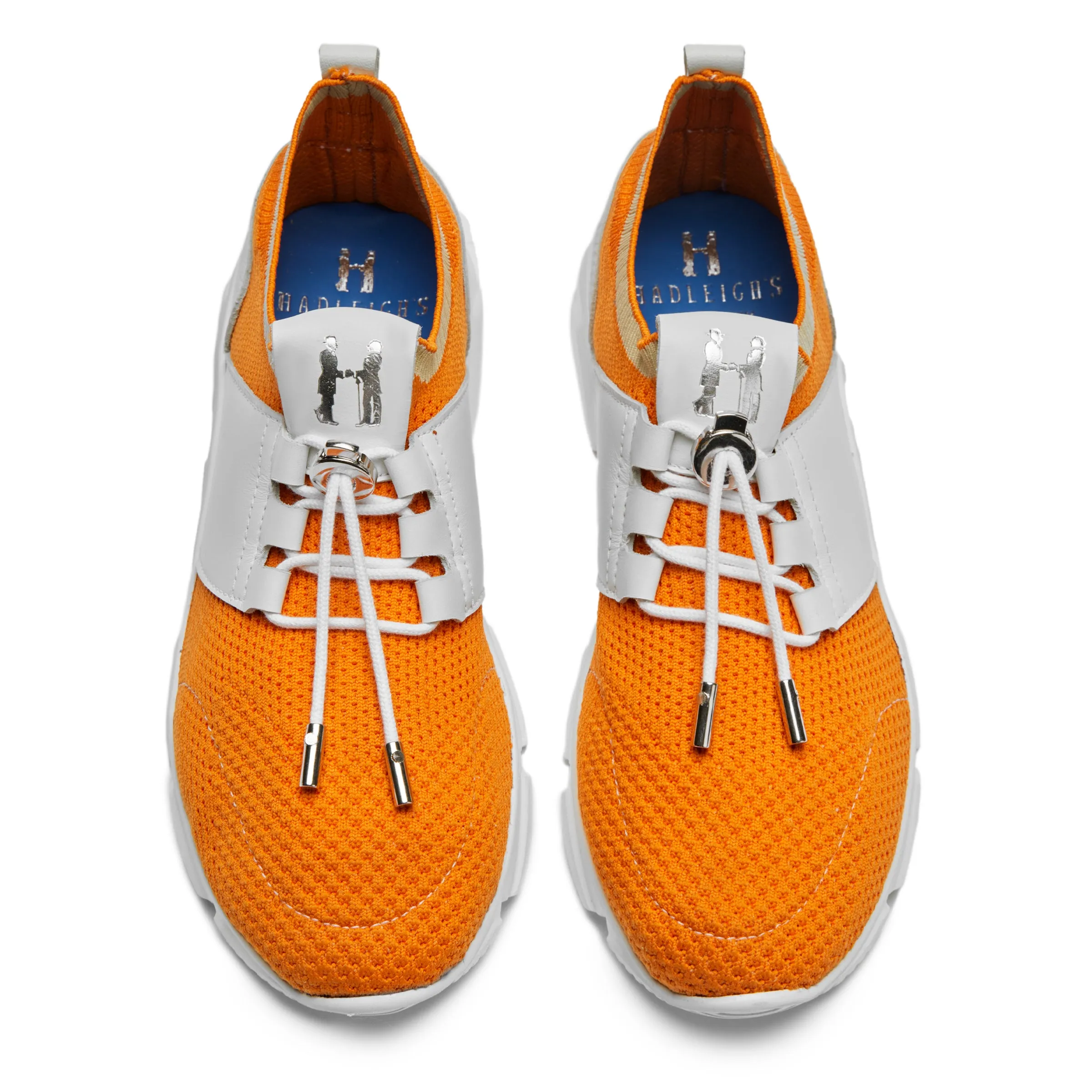 Peter Mesh Sneaker in Orange