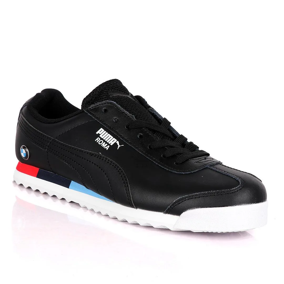 Puma Roma Motor Sport Black Sneakers