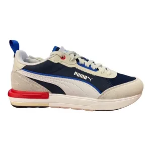 Puma scarpa sneakers da uomo R22 383492 05 blu-bianco