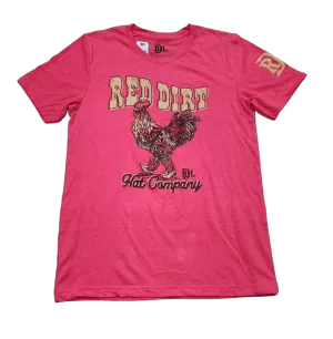 Red Dirt Hat Company "Boots n' Peaks" Short Sleeve T-Shirt - Red