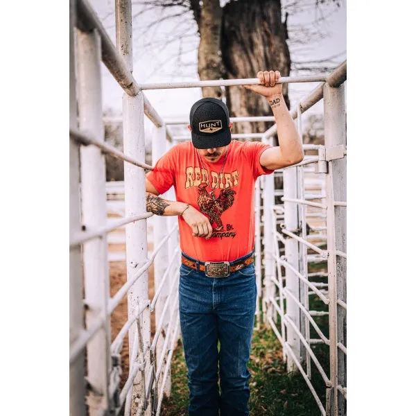 Red Dirt Hat Company "Boots n' Peaks" Short Sleeve T-Shirt - Red