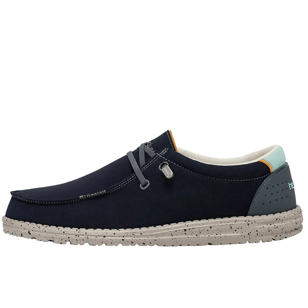 Scarpe Uomo HEY DUDE linea Wally Advanced Colore Ocean Blue