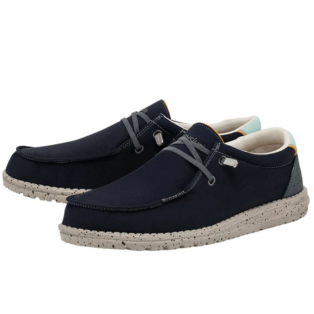 Scarpe Uomo HEY DUDE linea Wally Advanced Colore Ocean Blue