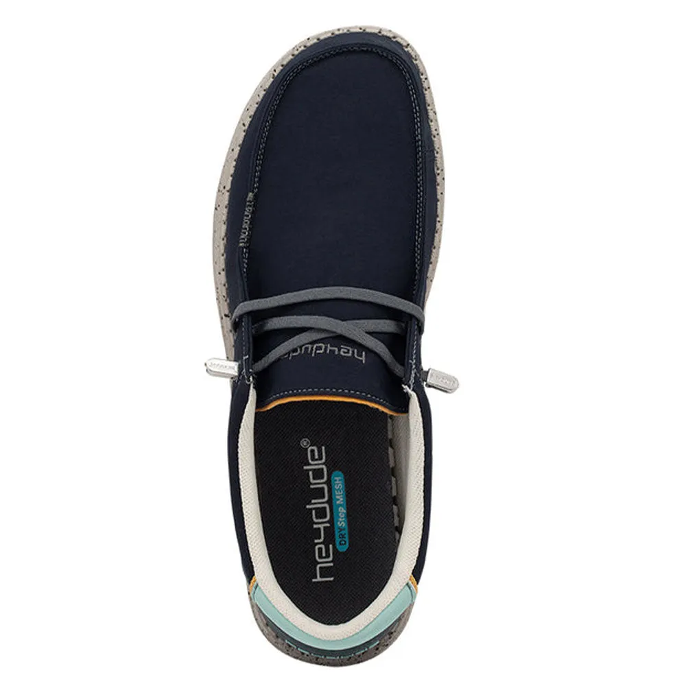 Scarpe Uomo HEY DUDE linea Wally Advanced Colore Ocean Blue