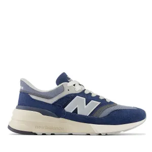 Scarpe Uomo NEW BALANCE Sneakers 997R in Mesh e Suede colore Navy e Arctic Grey