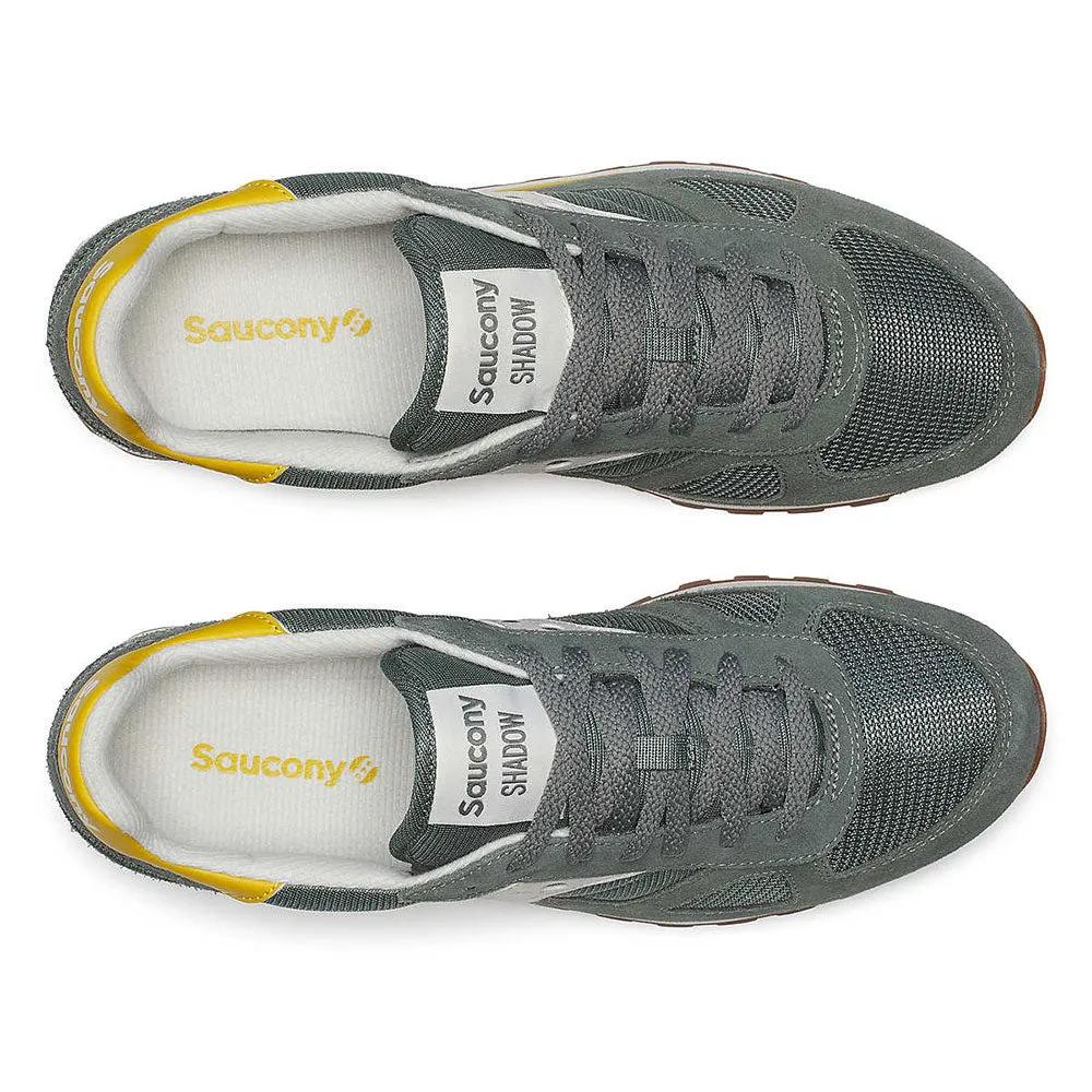 Scarpe Uomo Saucony Sneakers Shadow Original Agave - Yellow