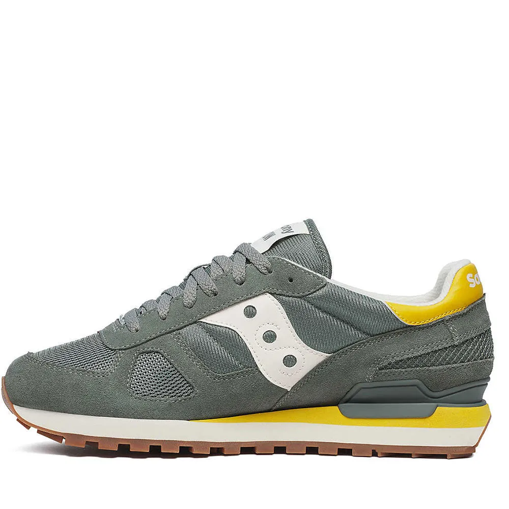 Scarpe Uomo Saucony Sneakers Shadow Original Agave - Yellow