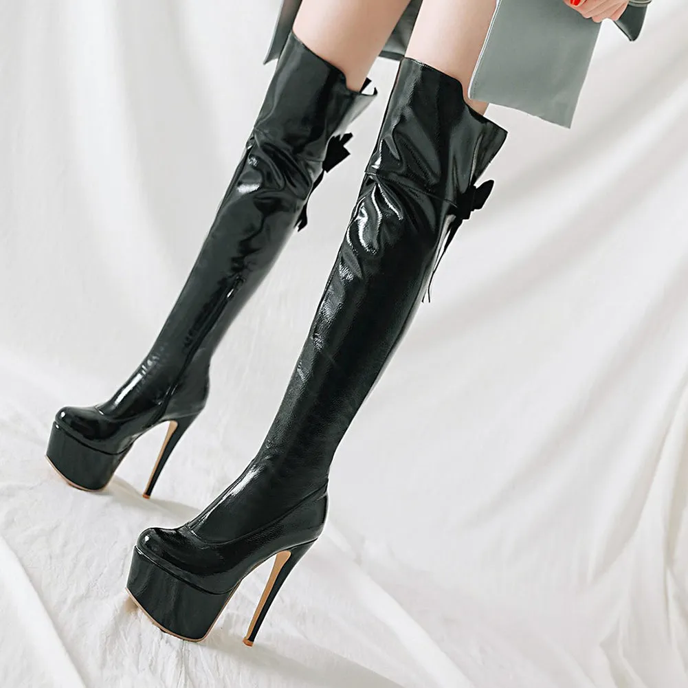 Sexy Thin High Heels Over The Knee Party Boots