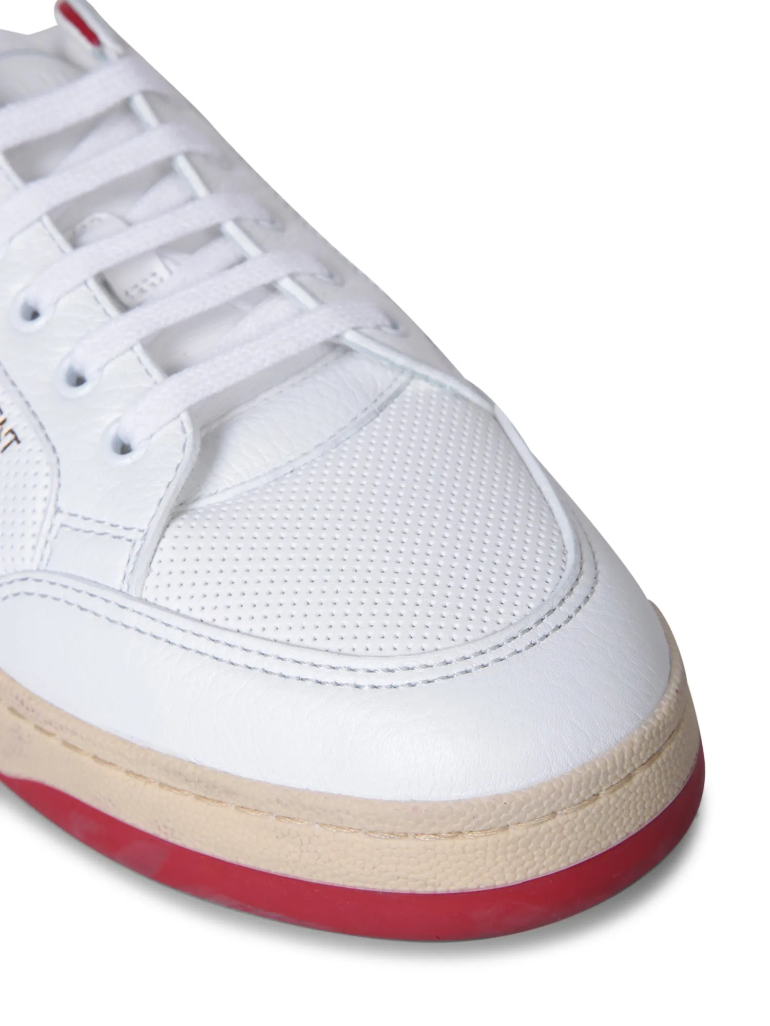 SL/91 white/red sneakers