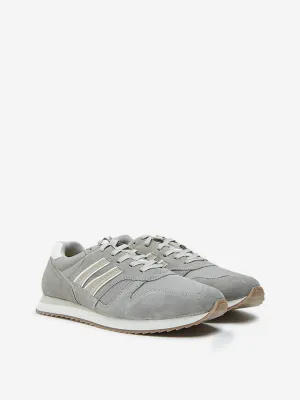 SOLEPLAY Grey Mesh-Detailed Sneakers