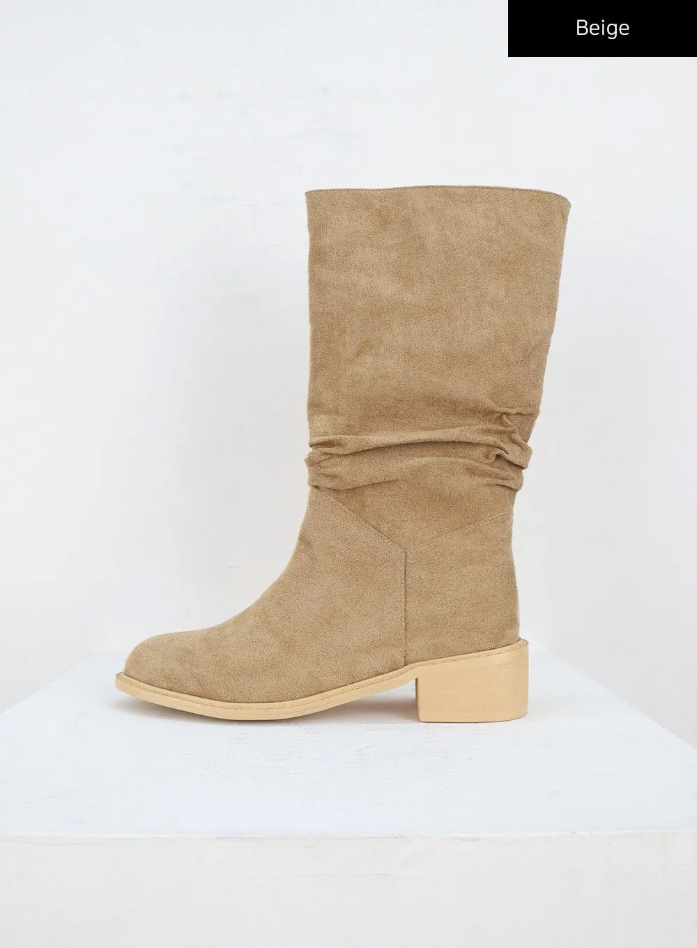 Suede Knee High Boots CA320