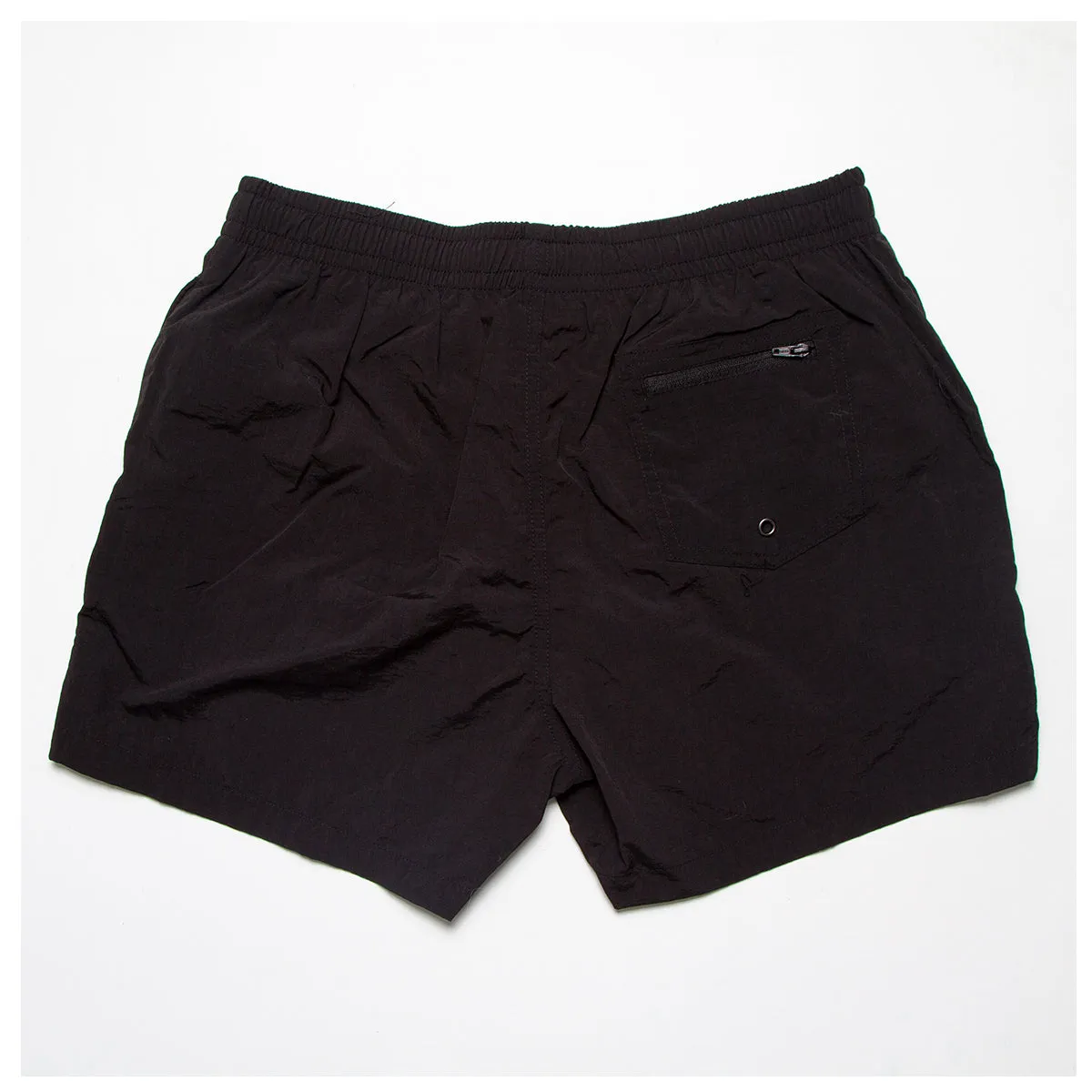 Techno Black - Swim Shorts - Black