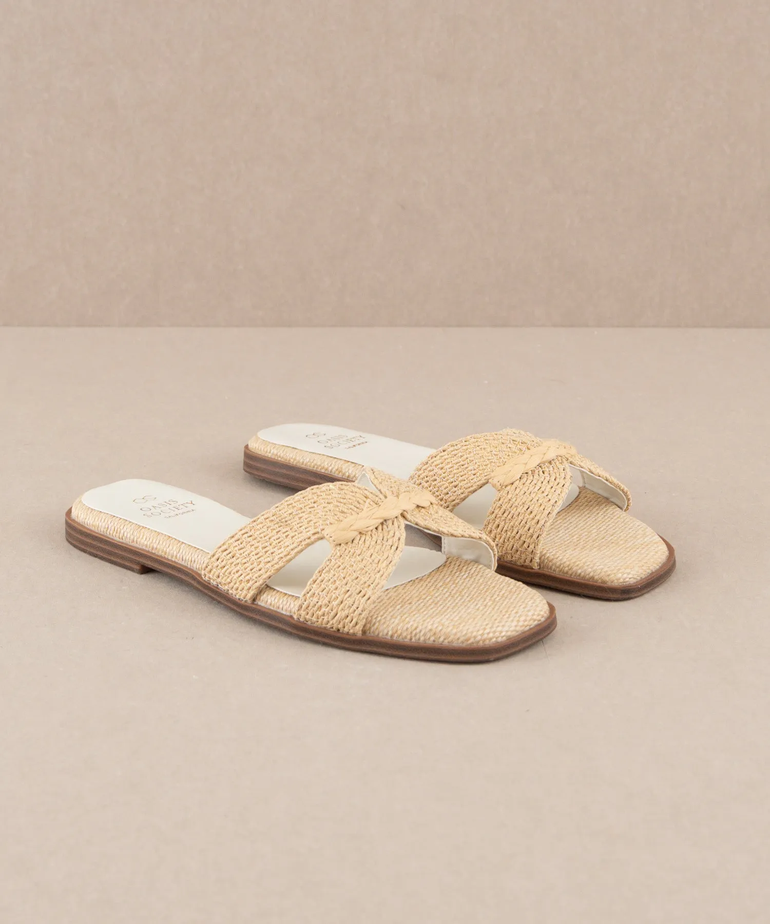 The Fatima | Wheat Butterfly Strap Sandal