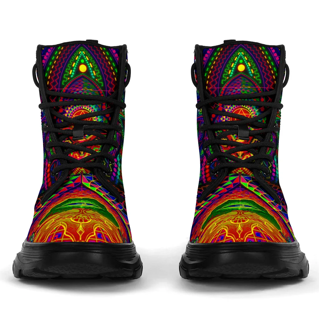 The God Source Chunky Boots | Salvia Droid