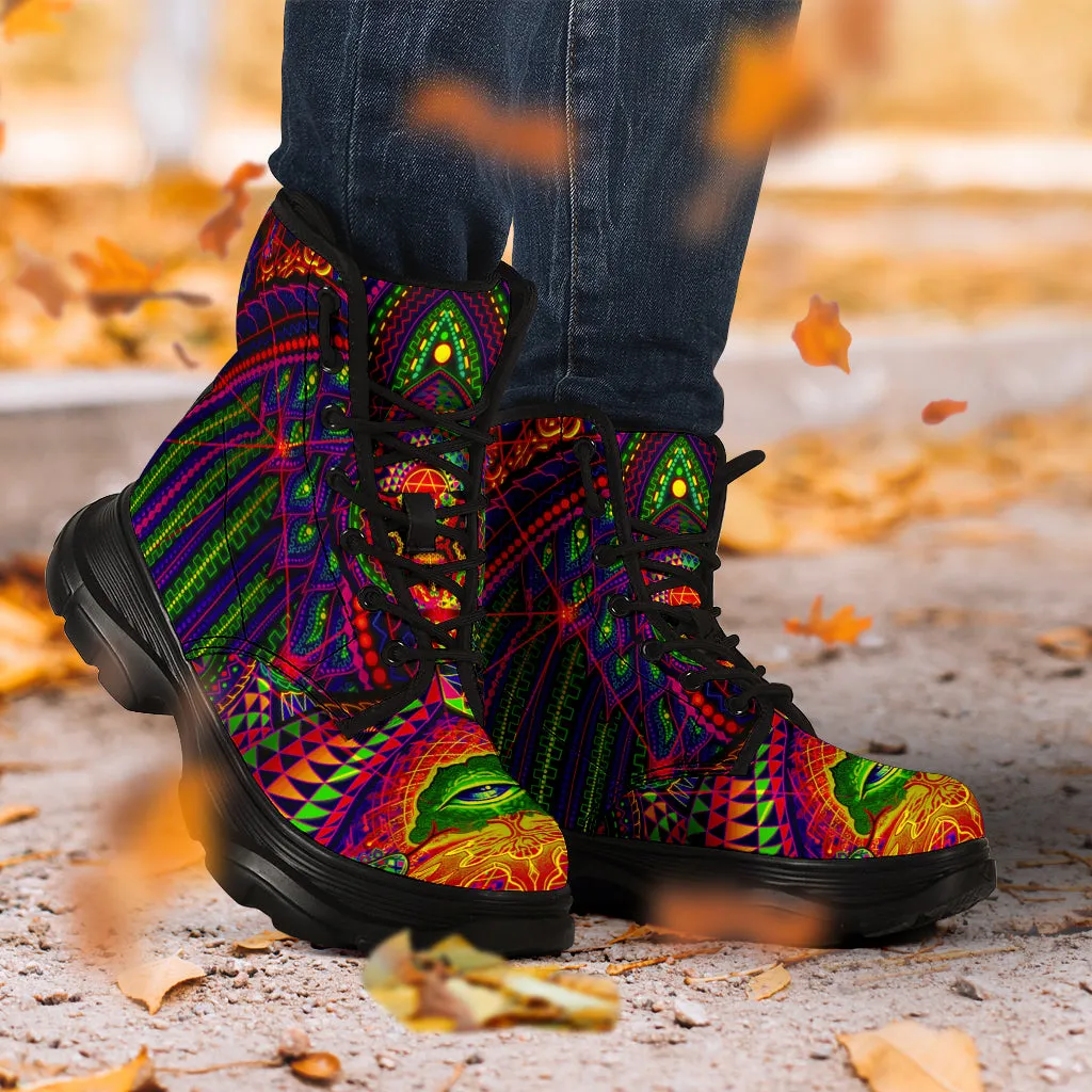 The God Source Chunky Boots | Salvia Droid