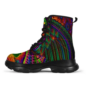 The God Source Chunky Boots | Salvia Droid