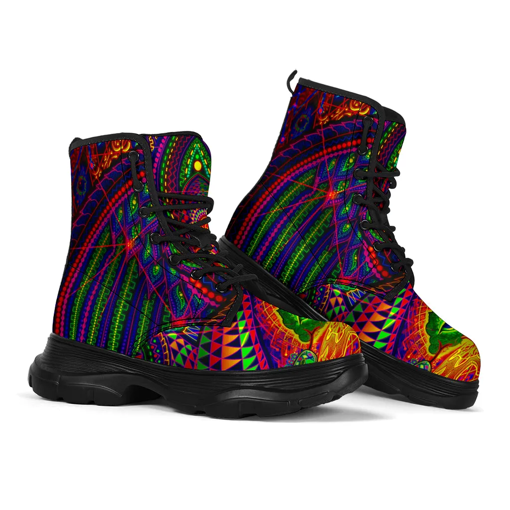 The God Source Chunky Boots | Salvia Droid