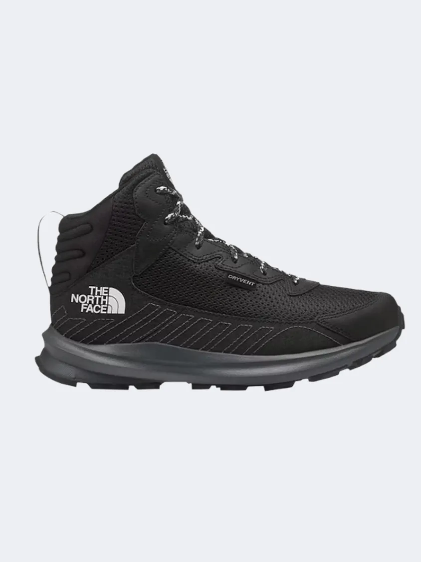 The North Face Fastpack Waterproof Mid Boys Hiking Shoes Black