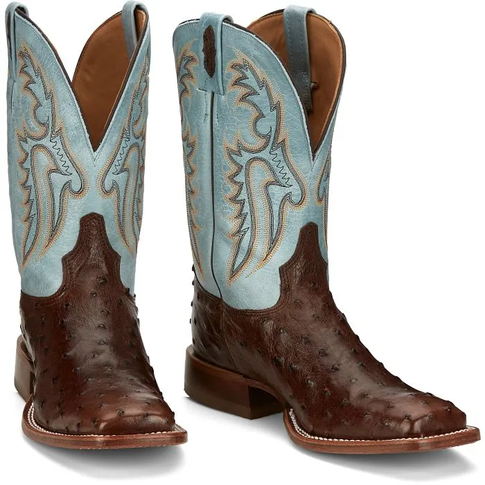 TONY LAMA MENS CASTILLO 11" FULL QUILL OSTRICH STYLE EP6093