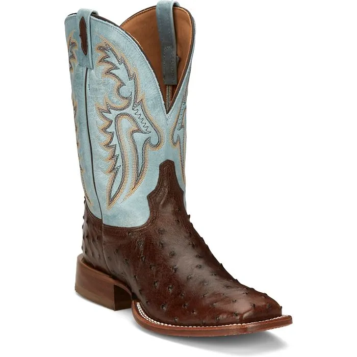 TONY LAMA MENS CASTILLO 11" FULL QUILL OSTRICH STYLE EP6093