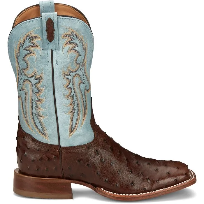 TONY LAMA MENS CASTILLO 11" FULL QUILL OSTRICH STYLE EP6093