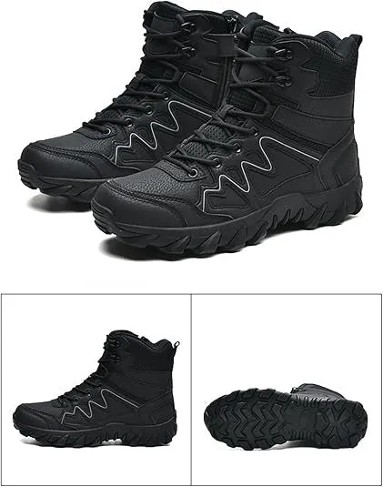 Top Quality Mil-Com Tactical Side Zip Actual Combat Boots | 705