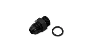 Vibrant Male AN Flare to Male ORB Straight Adapter -12AN Male AN Flare x -16AN Male ORB - 16842